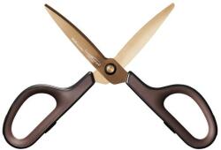 PLUS Corporation Olló, általános, 17, 5 cm, PLUS Fitcut Curve Premium, bronz