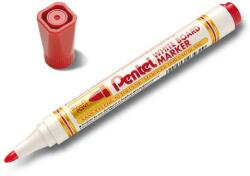 Pentel Táblamarker, 4, 2 mm, kúpos hegy, PENTEL, piros - oneclick