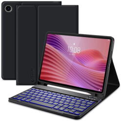 Tech-Protect TP2416 Tech-Protect tolltartós Lenovo Tab 10.1 tok billentyűzettel, Fekete (TP2416)
