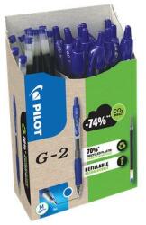 Pilot Zseléstoll, 0, 32 mm, nyomógombos, PILOT G-2, Bonus Pack, kék + betét