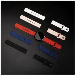 FIXED Silicone Sporty Strap Set with Quick Release 22mm for smartwatch Black (FIXSST2-22MM-BK) - oneclick