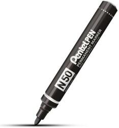 Pentel Alkoholos marker, 2 mm, kúpos, PENTEL N50, fekete