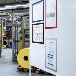 DURABLE Infokeret, A3, mágneses, DURABLE DURAFRAME® MAGNETIC, ezüst