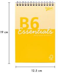 PUKKA PAD Jegyzettömb, B6, vonalas, 80 lap, PUKKA PAD Unipad Essentials Shorthand, vegyes
