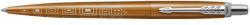 Parker Golyóstoll, 0, 7 mm, ezüst színű klip, mintás tolltest, PARKER, Royal Jotter Róma, kék