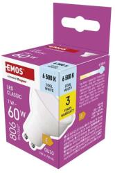 EMOS ZQ8E44 MR16/GU10/7 W (60 W)/806 lm/hideg fehér classic LED izzó (ZQ8E44) - oneclick