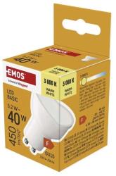 EMOS ZL8F22 GU10/5, 2 W (40 W)/450 lm/meleg fehér LED izzó (ZL8F22) - oneclick