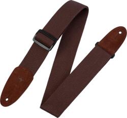 Levy's Cotton & Suede Brown Curea de chitară (MC8-BRN)