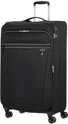 Samsonite AEROSPIN fekete, négykerekű bővíthető nagy bőrönd 153539-1041 - taskaweb