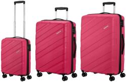 Samsonite JETDRIVER pink négykerekű bőröndszett-3db - taskaweb
