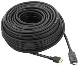 PremiumCord Hdmi High Speed Ether. kábel erősítővel, 10 m, fekete (kphdmer10)