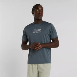 New Balance Athletics Reflective Graphic T-Shirt férfi rövid ujjú futópóló L (NBMT51204-GT-L)