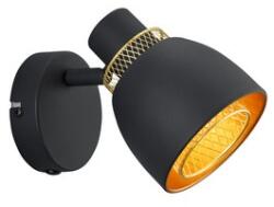 TRIO Punch fekete-arany falikar (TRI-R80811032) E14 1 izzós IP20 (R80811032)