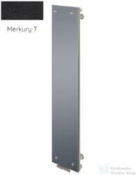Radeco CLEO 1 1650x340 design radiátor tükörrel, MERKURY 7 (matt fekete) színben (Radeco_CLEO_1_MERKURY7)