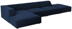 Cosmopolitan Design Királykék bársony sarokkanapé Cosmopolitan Design Arendal 341 cm, bal (COS_LCO_184_F1_ARENDAL2)