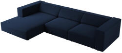 Cosmopolitan Design Királykék bársony sarokkanapé Cosmopolitan Design Arendal 284 cm, bal (COS_LC_184_F1_ARENDAL2)