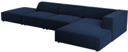 Cosmopolitan Design Királykék bársony sarokkanapé Cosmopolitan Design Arendal 341 cm, jobb (COS_RCO_184_F1_ARENDAL2)