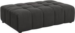 Cosmopolitan Design Sötétszürke bársony lábzsámoly Cosmopolitan Design Chicago 102 x 80 cm (COS_POUF_51_F1_CHICAGO6)