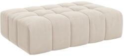 Cosmopolitan Design Bézs bársony lábzsámoly Cosmopolitan Design Chicago 102 x 80 cm (COS_POUF_51_F1_CHICAGO1)
