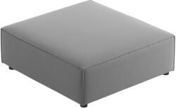 Cosmopolitan Design Világosszürke bársony lábzsámoly Cosmopolitan Design Arendal 102 x 80 cm (COS_POUF_184_F1_ARENDAL5)