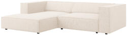 Cosmopolitan Design Világos bézs kárpitozott sarokkanapé Cosmopolitan Design Arendal 224 cm, bal (COS_LC_M_140_F1_ARENDAL1)