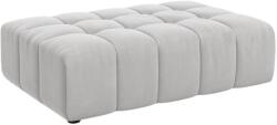 Cosmopolitan Design Világosszürke bársony lábzsámoly Cosmopolitan Design Chicago 102 x 80 cm (COS_POUF_51_F1_CHICAGO8)