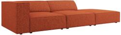 Cosmopolitan Design Terrakotta piros kárpitozott négyüléses kanapé Cosmopolitan Design Arendal 262 cm, jobb (COS_3SOR_140_F1_ARENDAL3)