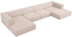 Cosmopolitan Design Bézs kárpitozott sarokkanapé "U" Cosmopolitan Design Arendal 364 cm (COS_U_140_F1_ARENDAL2)