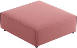 Cosmopolitan Design Rózsaszín bársony lábzsámoly Cosmopolitan Design Arendal 102 x 80 cm (COS_POUF_184_F1_ARENDAL9)