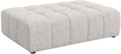 Cosmopolitan Design Világosszürke kárpitozott lábzsámoly Cosmopolitan Design Chicago 102 x 80 cm (COS_POUF_140_F1_CHICAGO5)