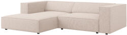 Cosmopolitan Design Bézs kárpitozott sarokkanapé Cosmopolitan Design Arendal 224 cm, bal (COS_LC_M_140_F1_ARENDAL2)