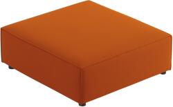 Cosmopolitan Design Narancssárga bársony lábzsámoly Cosmopolitan Design Arendal 102 x 80 cm (COS_POUF_184_F1_ARENDAL4)