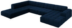 Cosmopolitan Design Royal Blue Velvet sarokkanapé "U" alakú Cosmopolitan Design Chicago 364 cm, bal (COS_UL_51_F1_CHICAGO4)