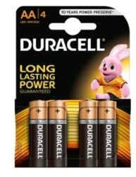 Duracell Elem ceruza DURACELL Basic AA, 4db/csomag