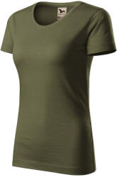 MALFINI 174 Native női póló military színben (GOTS) (1746915)