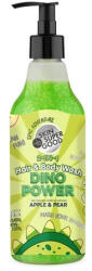 Skin Super Good Skin Super Good Dino Power 2 az 1-ben sampon és tusfürdő almával és körtével, 500 ml