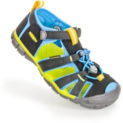 KEEN Sandale pentru copii SEACAMP II CNX, BLACK/BRILLIANT BLUE, keen, 1022984/1022969, negru - 34