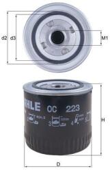 MAHLE Filtru ulei MAHLE OC 223 (OC 223) - fixbox