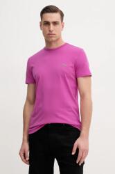 Lacoste pamut póló fehér, férfi, sima, TH6709 - rózsaszín XL - answear - 17 990 Ft