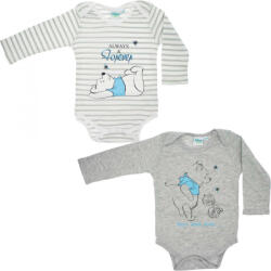 Jorg Disney Micimackó baba body 2 db-os 80/86 cm 85BKJ6126MICB80 (85BKJ6126MICB80)