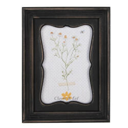 Clayre & Eef Fekete-barna fa képkeret, 15x20/10x15cm (2F1047)