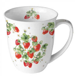 Ambiente Bunch of strawberries porcelánbögre 0, 4l (18418395)