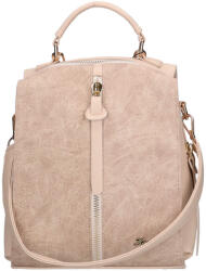 Karen D 408 bézs rostbőr női hátizsák