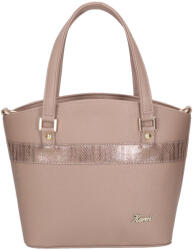 Karen 2472 drapp rostbőr női kézitáska - taskacentrum - 17 590 Ft