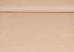 Pamutvászon - lepedővászon textil 220 cm / bézs színű