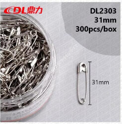 Deli Biztosítótű 31 mm 300 darabos DL2303
