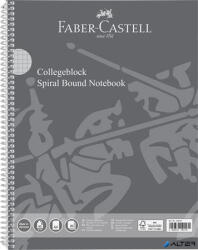 Faber-Castell Spirálfüzet, A4, kockás, 80 lap, perforált, lyukasztott, FABER-CASTELL (70-010-419) - alter