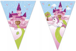 Unikornis Castle zászlófüzér 2, 3 m (PNN85830) - oliviashop