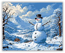  Téli Vidámság - számfestő készlet