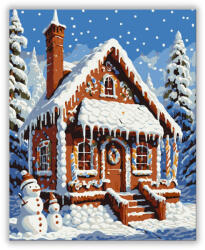  Édesség Házikó - számfestő készlet